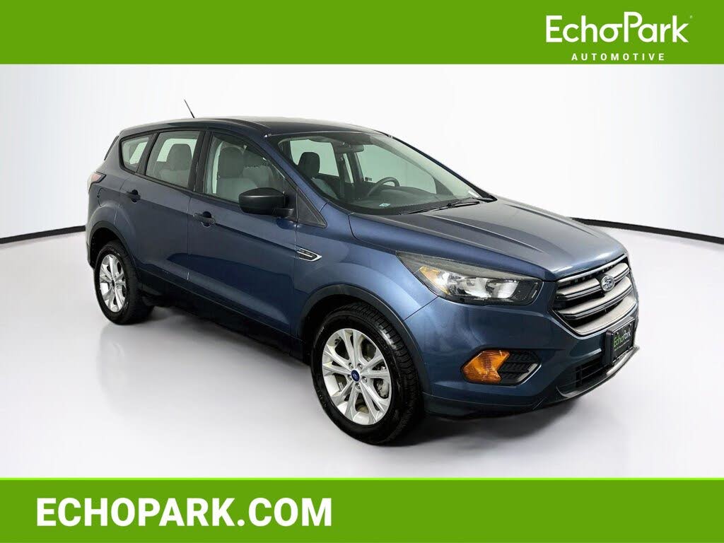 Blue 2018 Ford Escape SUV / Crossover Front-Wheel Drive Automatic