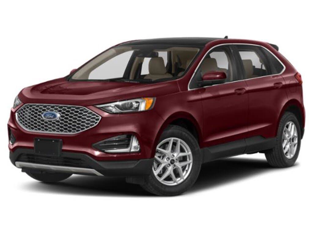 Silver 2024 Ford Edge SUV / Crossover All-Wheel Drive 8-Speed Automatic