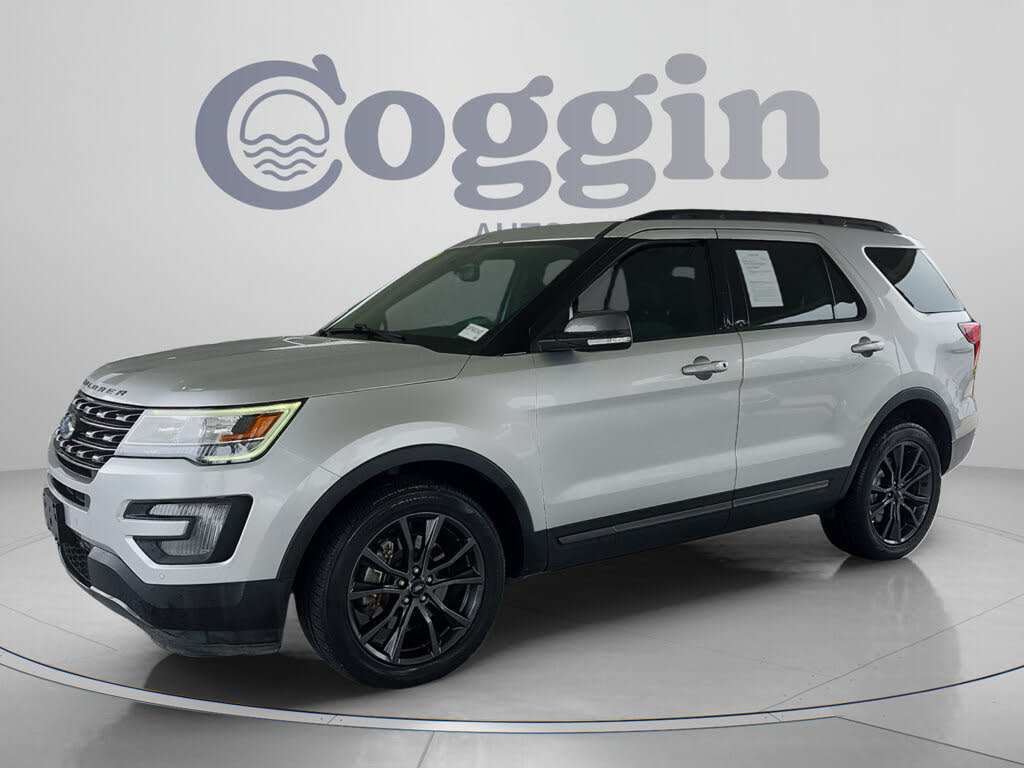 Silver 2017 Ford Explorer SUV / Crossover All-Wheel Drive Automatic
