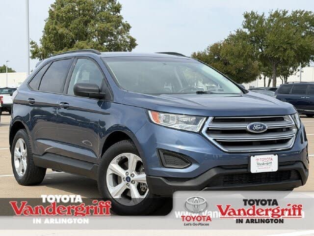 Blue 2018 Ford Edge SUV / Crossover All-Wheel Drive 6-Speed Automatic