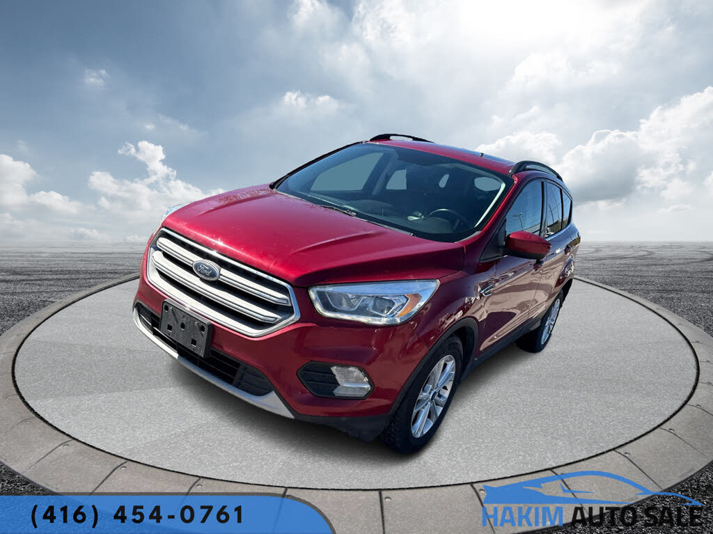 Red 2018 Ford Escape SUV / Crossover Front-Wheel Drive Automatic