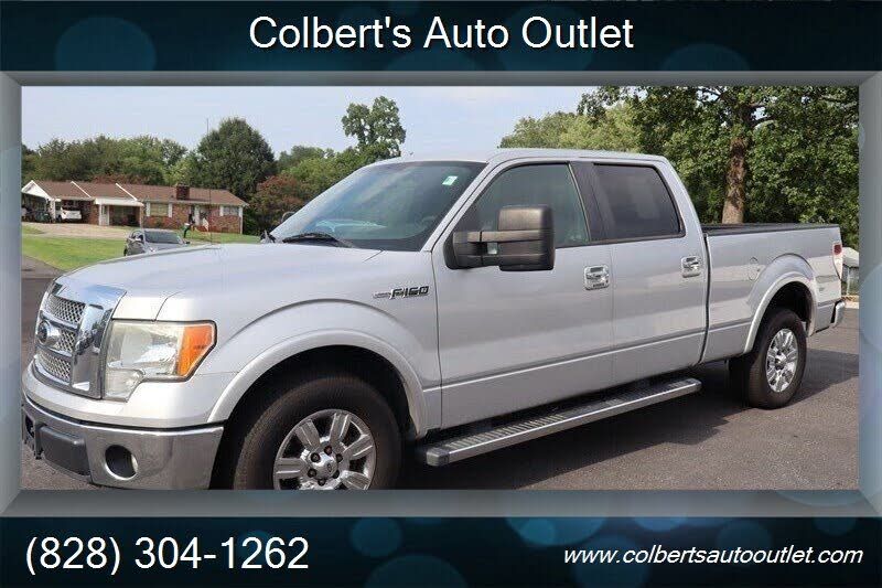 Tuxedo Black Metallic/Pale Adobe Metallic 2012 Ford F-150 Pickup Truck 4X2 Automatic