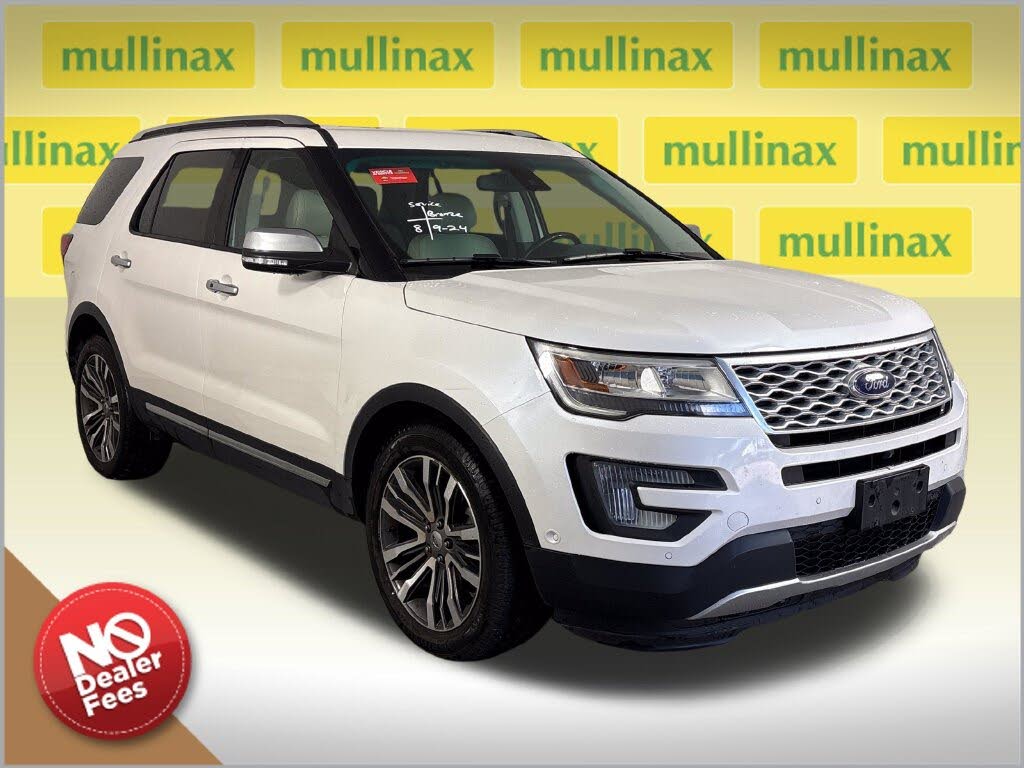 2017 Ford Explorer Blanco (White Platinum Clearcoat Metallic) SUV/Crossover Tracción en las cuatro ruedas 6 velocidades Automática