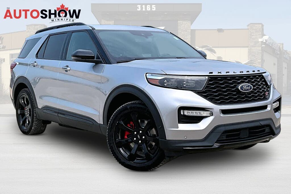 Silver 2022 Ford Explorer SUV / Crossover All-Wheel Drive Automatic