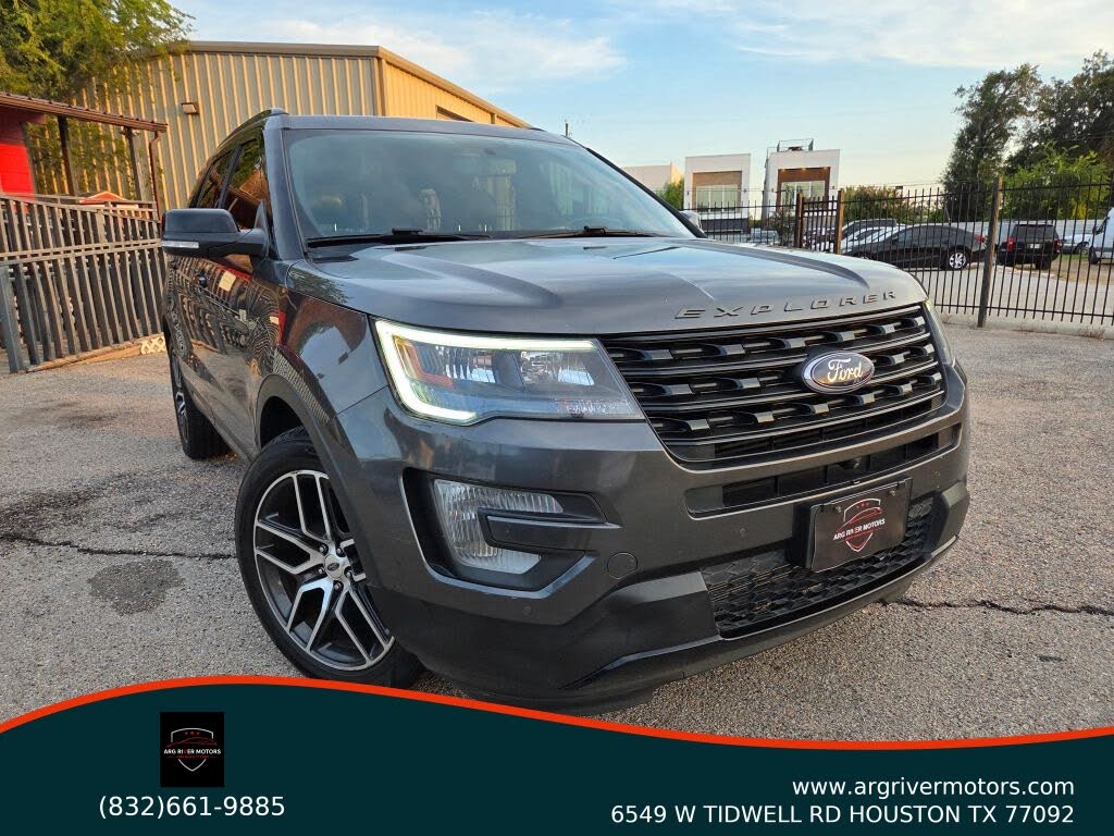 Gray 2017 Ford Explorer SUV / Crossover All-Wheel Drive 6-Speed Automatic
