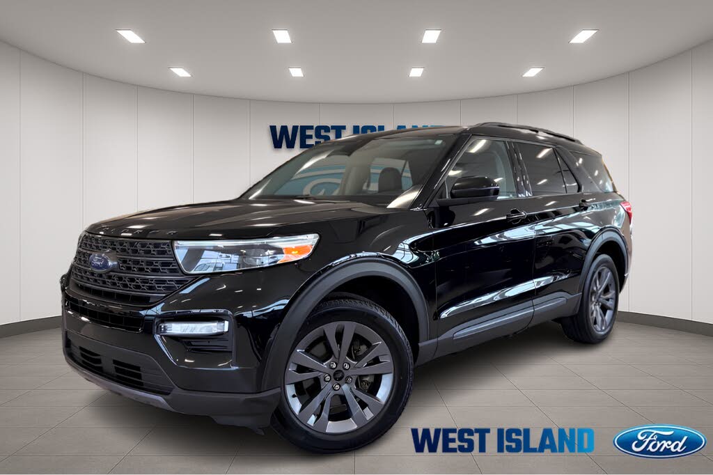 Black 2022 Ford Explorer SUV / Crossover All-Wheel Drive Automatic
