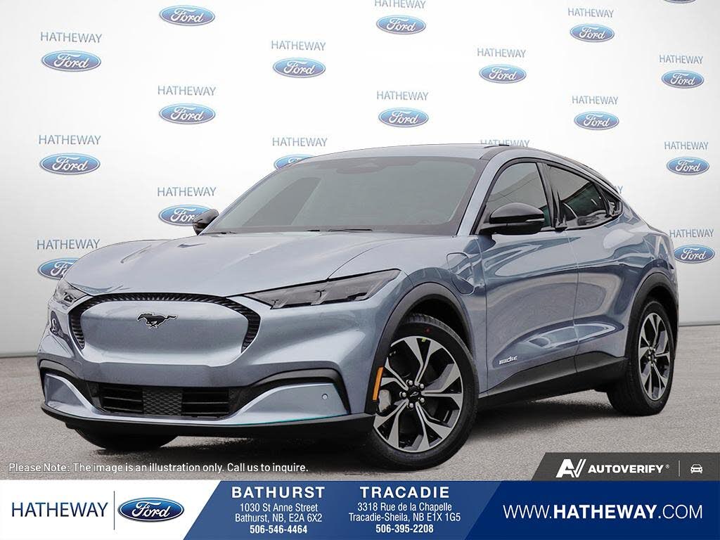 Gray (Glacier Grey Metallic Tri-coat) 2026 Ford Mustang Mach-E SUV / Crossover All-Wheel Drive Automatic
