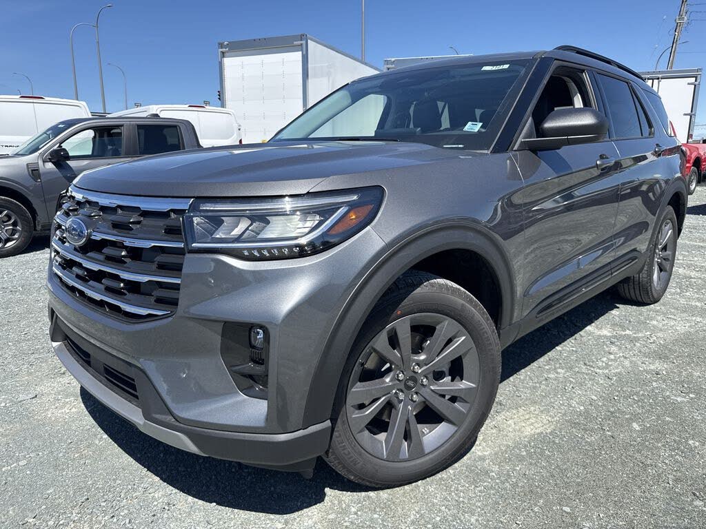 Gray (Carbonized Grey Metallic) 2026 Ford Explorer SUV / Crossover All-Wheel Drive Automatic
