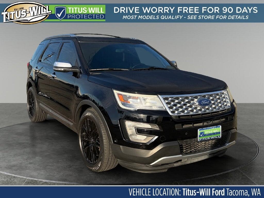 Shadow Black 2017 Ford Explorer SUV / Crossover All-Wheel Drive 6-Speed Automatic