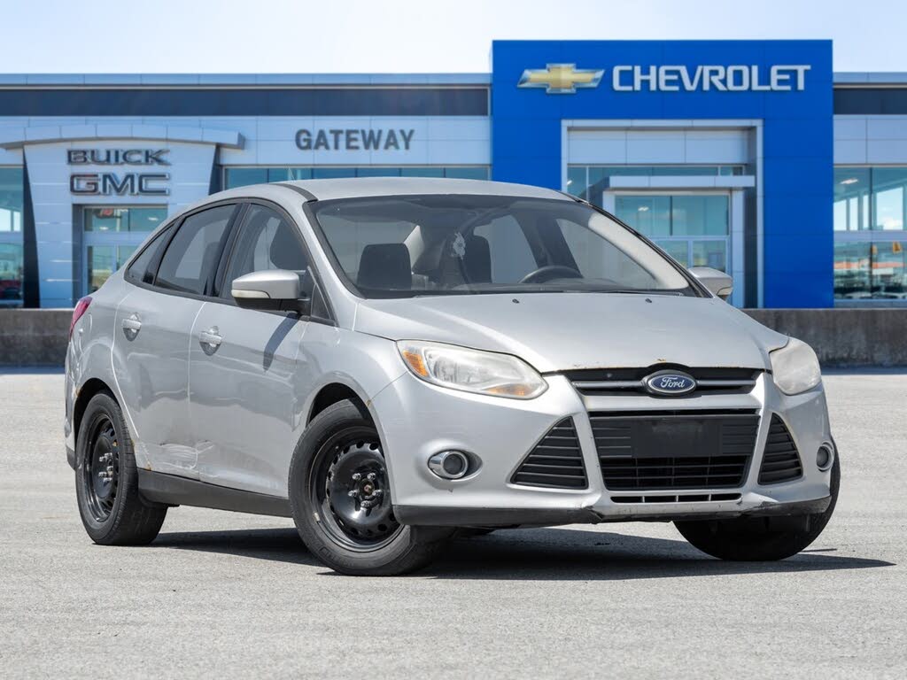 Silver 2012 Ford Focus Sedan Front-Wheel Drive Automatic