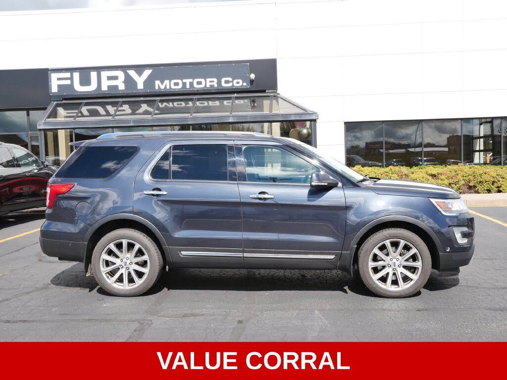 Quartz Metallic 2017 Ford Explorer SUV / Crossover All-Wheel Drive 6-Speed Automatic