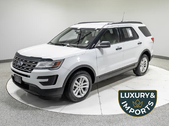 Oxford White 2017 Ford Explorer SUV / Crossover All-Wheel Drive 6-Speed Automatic