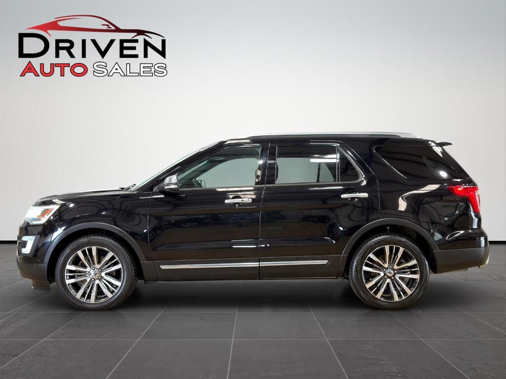 Black 2017 Ford Explorer SUV / Crossover All-Wheel Drive Automatic