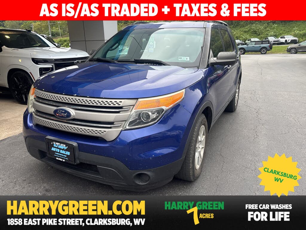 Deep Impact Blue Metallic 2014 Ford Explorer SUV / Crossover Front-Wheel Drive 6-Speed Automatic