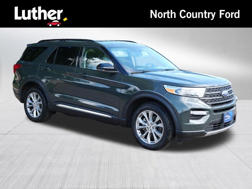 Green 2024 Ford Explorer SUV / Crossover All-Wheel Drive Automatic