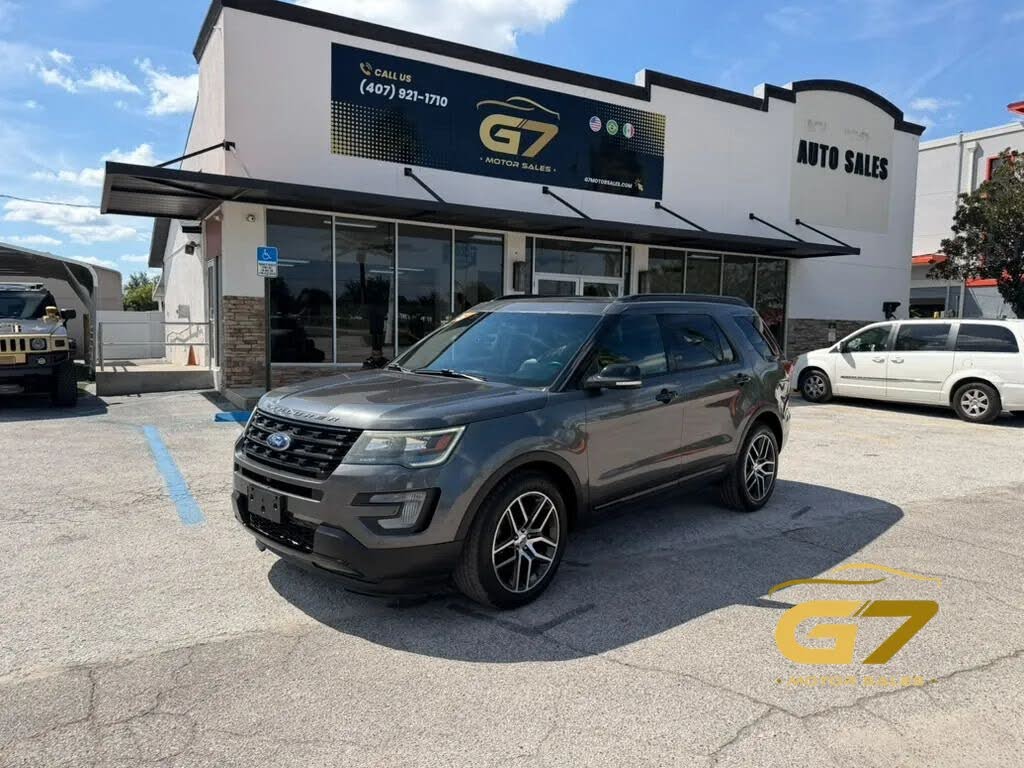 Gray 2016 Ford Explorer SUV / Crossover All-Wheel Drive 6-Speed Automatic