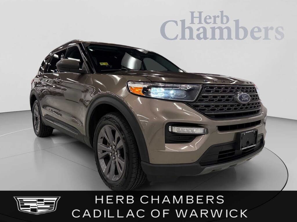 Gray 2021 Ford Explorer SUV / Crossover All-Wheel Drive Automatic