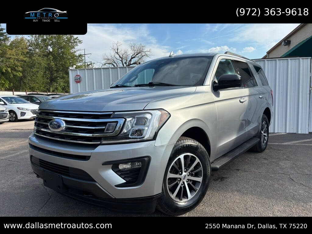 Silver 2021 Ford Expedition SUV / Crossover Four-Wheel Drive Automatic