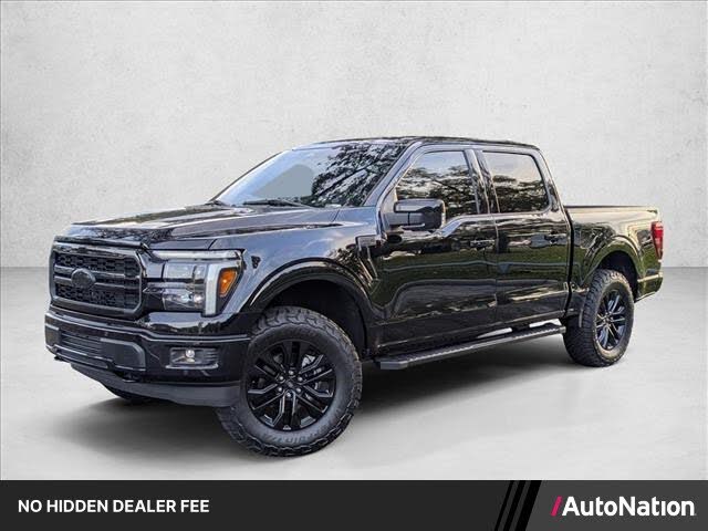 Agate Black Metallic 2025 Ford F-150 Pickup Truck Four-Wheel Drive Automatic