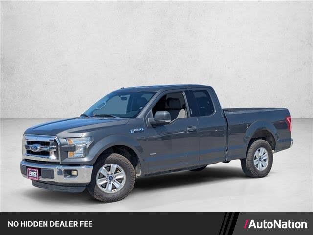 Gray (Magnetic Metallic) 2016 Ford F-150 Pickup Truck 4X2 6-Speed Automatic