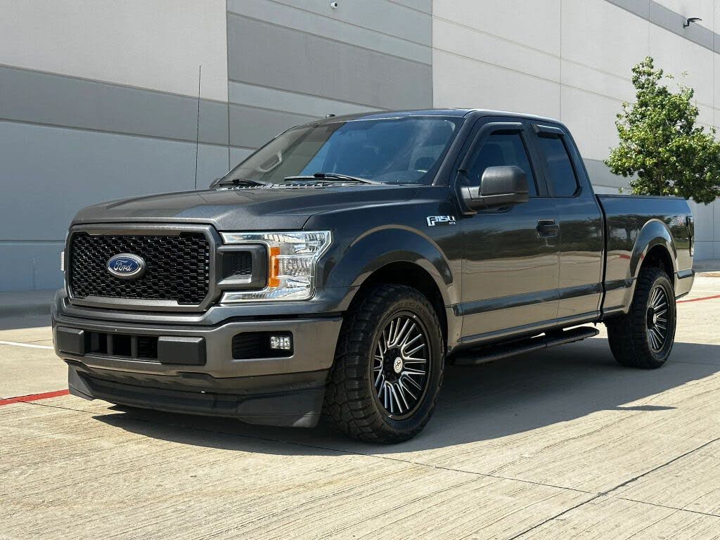 Gray 2018 Ford F-150 Pickup Truck 4X2 Automatic