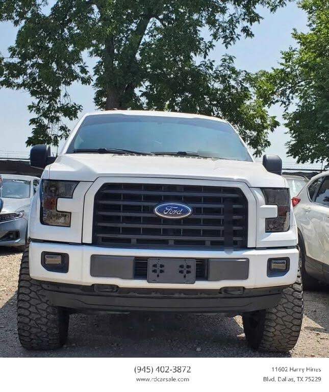 White 2017 Ford F-150 Pickup Truck Four-Wheel Drive 6-Speed Automatic