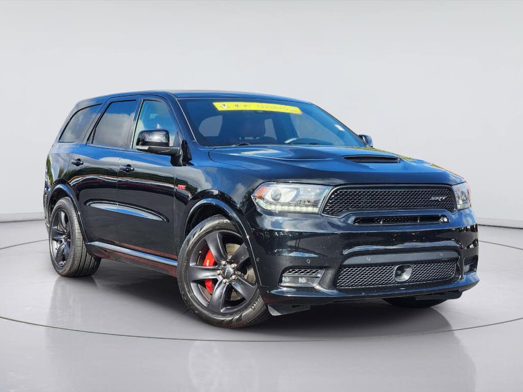 DB Black Clearcoat 2018 Dodge Durango SUV / Crossover All-Wheel Drive 8-Speed Automatic
