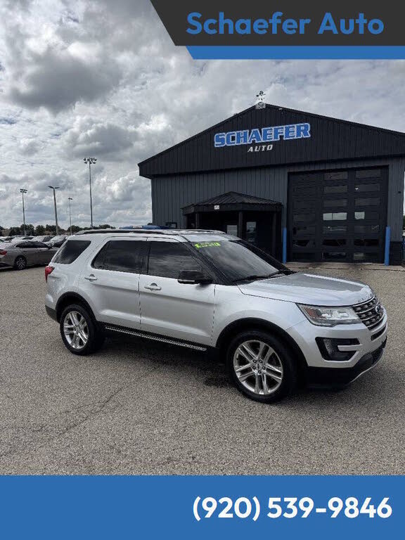 Ingot Silver 2016 Ford Explorer SUV / Crossover All-Wheel Drive 6-Speed Automatic