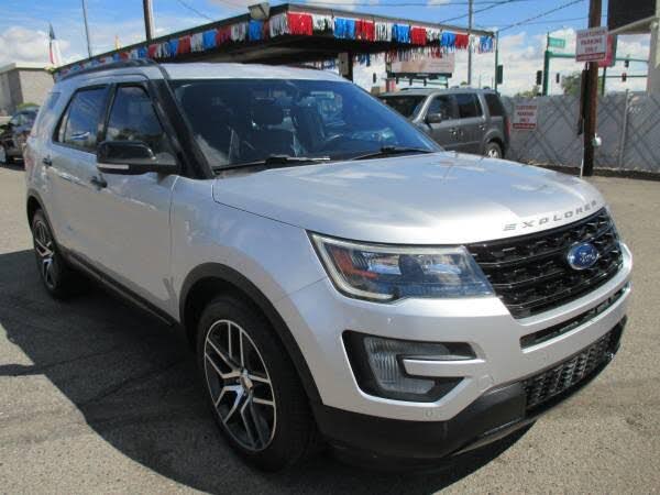 Silver 2017 Ford Explorer SUV / Crossover All-Wheel Drive 6-Speed Automatic