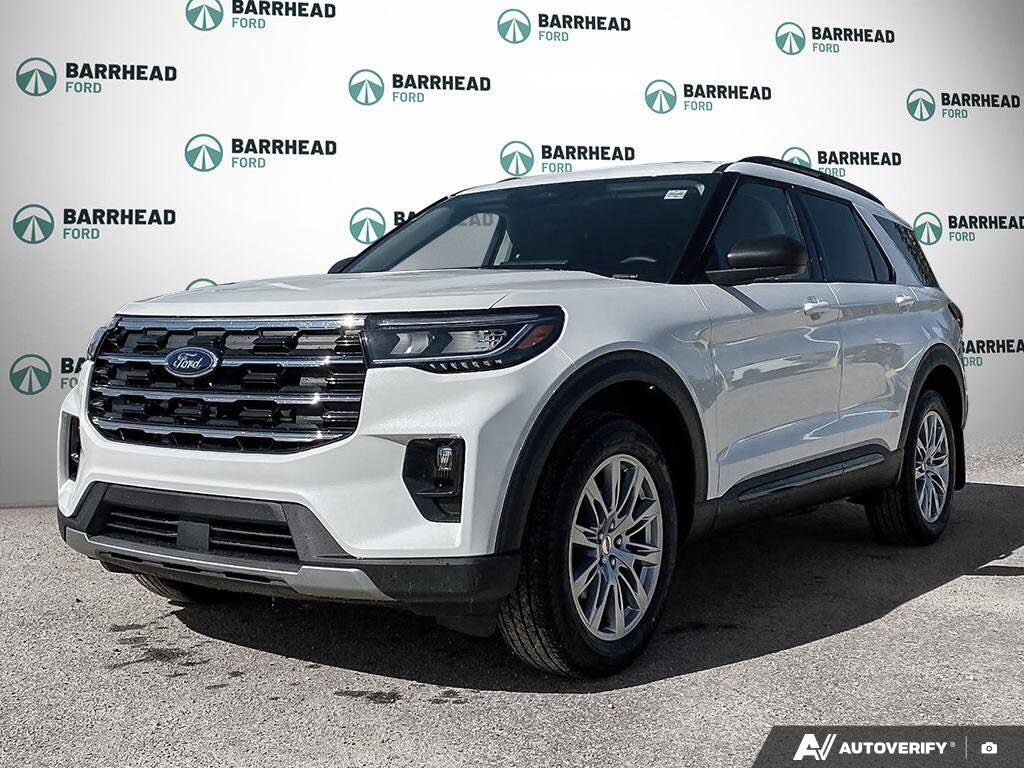 White 2026 Ford Explorer SUV / Crossover All-Wheel Drive Automatic