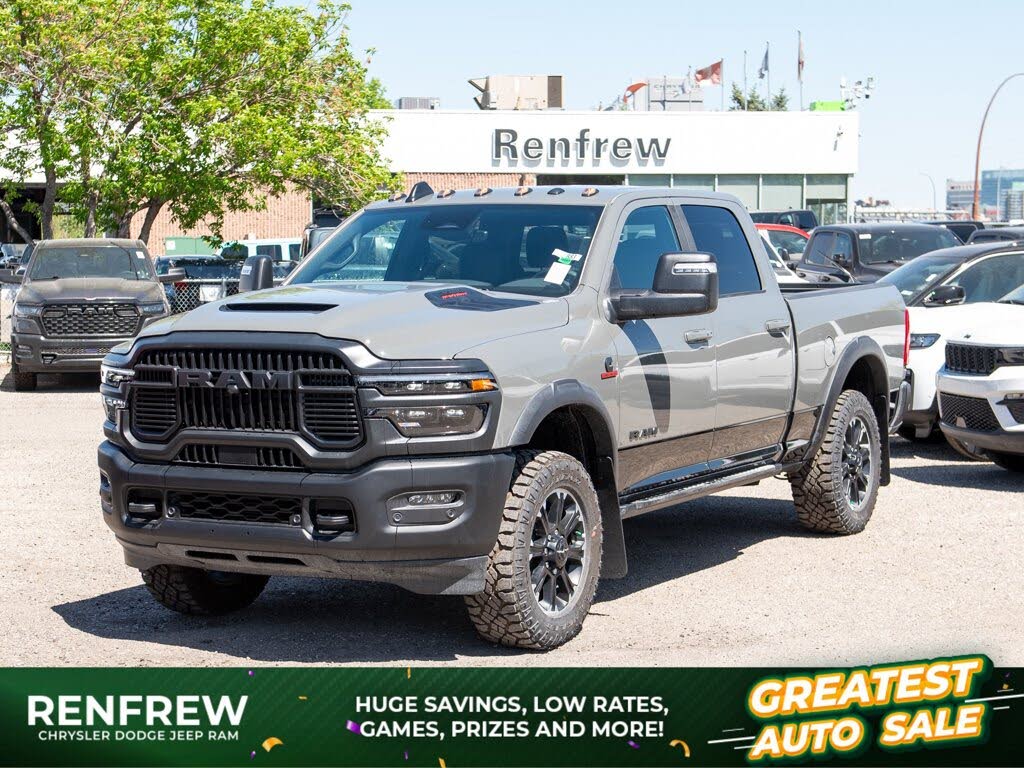 Gray 2026 RAM 2500 Pickup Truck Four-Wheel Drive Automatic