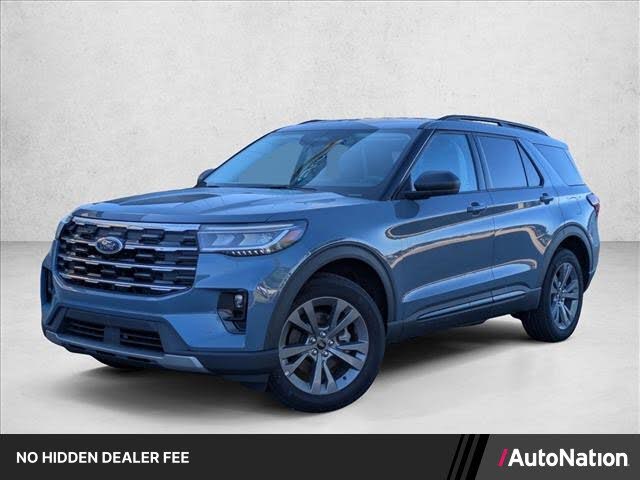 Vapor Blue Metallic 2026 Ford Explorer SUV / Crossover All-Wheel Drive Automatic
