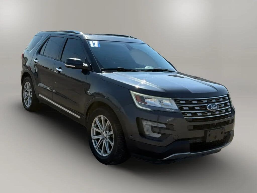 Black 2017 Ford Explorer SUV / Crossover All-Wheel Drive 6-Speed Automatic