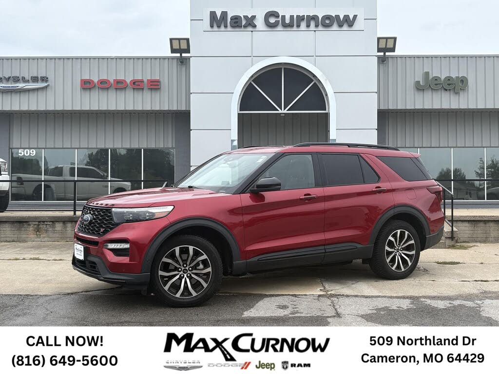 Rapid Red Metallic Tinted Clearcoat 2020 Ford Explorer SUV / Crossover All-Wheel Drive Automatic