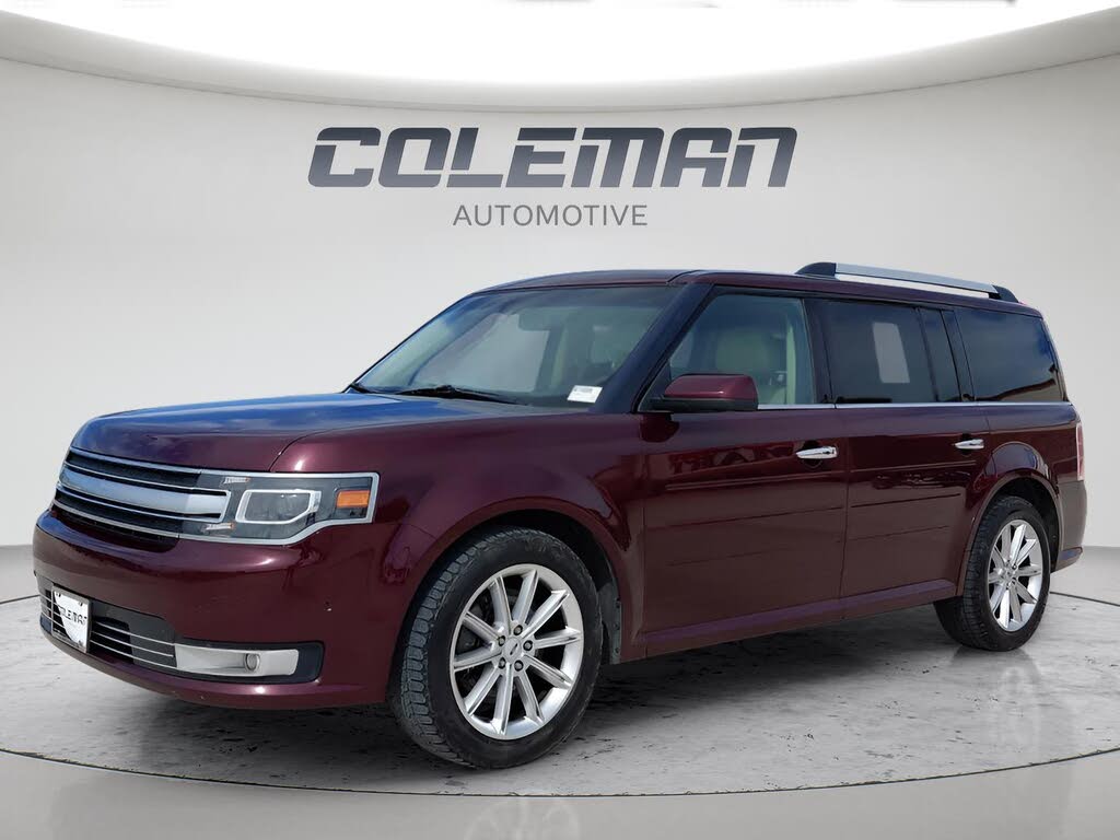 Red (Burgundy Velvet Metallic Tinted Clearcoat) 2018 Ford Flex SUV / Crossover All-Wheel Drive 6-Speed Automatic