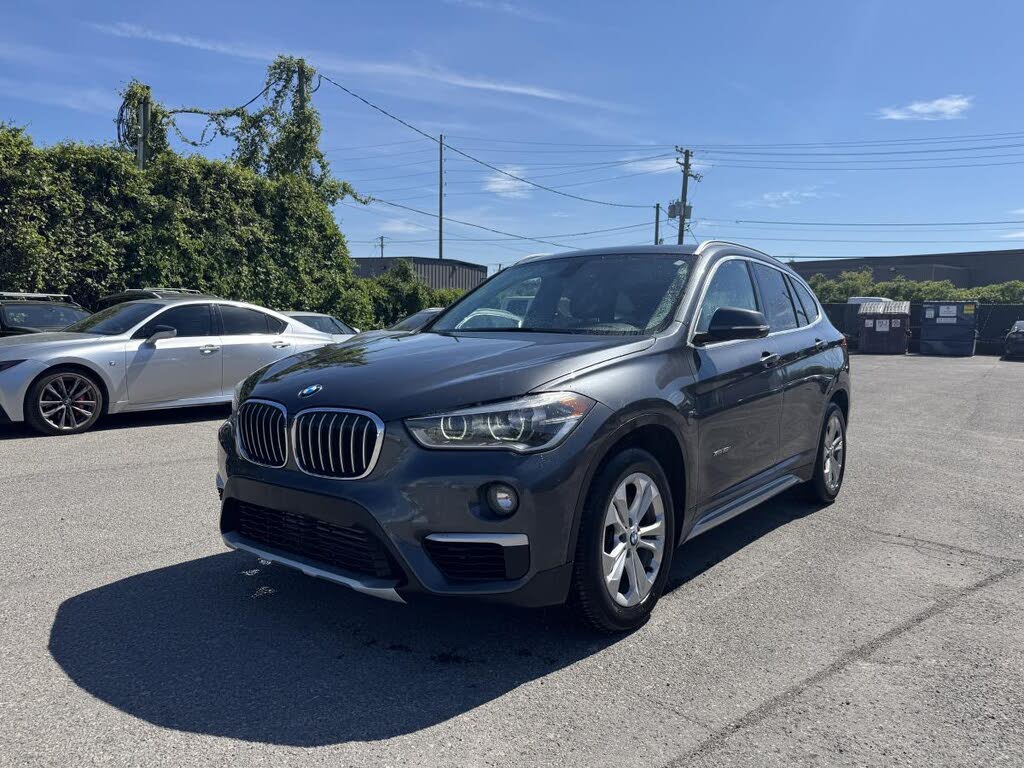 Gray 2016 BMW X1 SUV / Crossover All-Wheel Drive Automatic