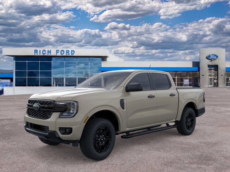 Desert Sand 2026 Ford Ranger Pickup Truck Four-Wheel Drive Automatic
