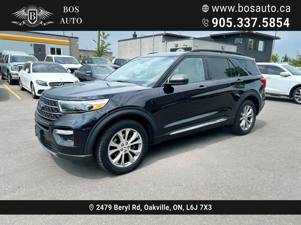 Black 2020 Ford Explorer SUV / Crossover All-Wheel Drive Automatic
