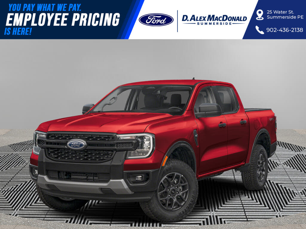 RUBY RED METALLIC TINTED CC 2026 Ford Ranger Pickup Truck Four-Wheel Drive Automatic