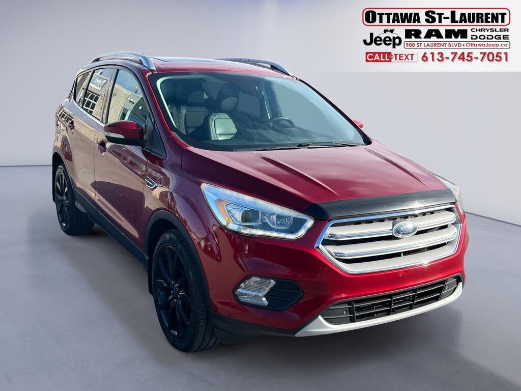 Ruby Red (MET) Tinted C.C. 2018 Ford Escape SUV / Crossover All-Wheel Drive Automatic