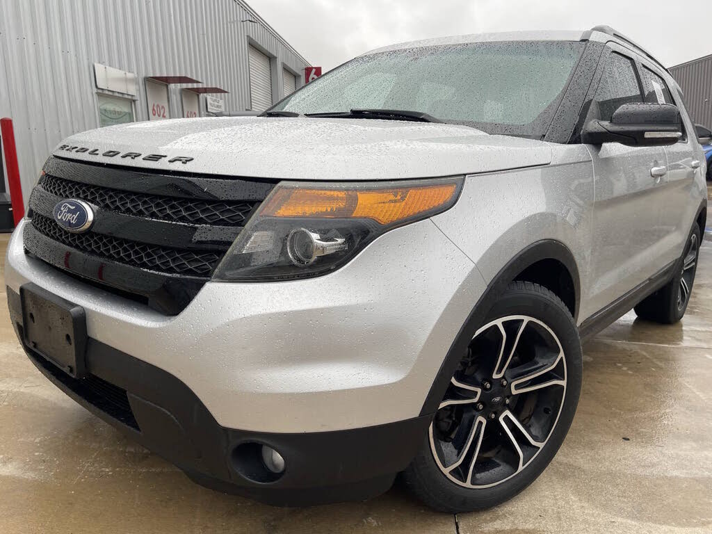 Silver 2015 Ford Explorer SUV / Crossover All-Wheel Drive 6-Speed Automatic