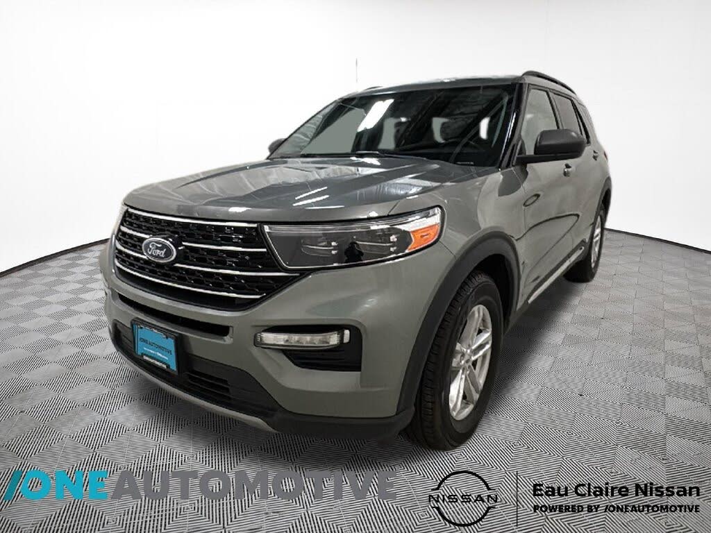 Silver Spruce Metallic 2020 Ford Explorer SUV / Crossover All-Wheel Drive Automatic