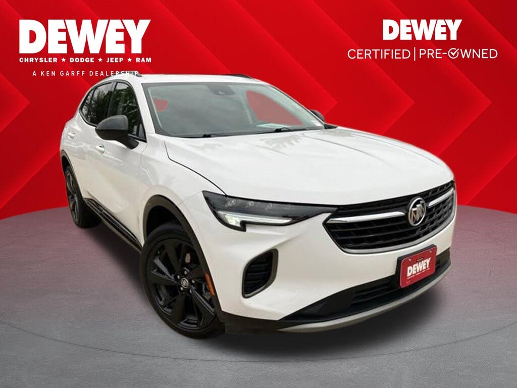 White 2023 Buick Envision SUV / Crossover All-Wheel Drive Automatic