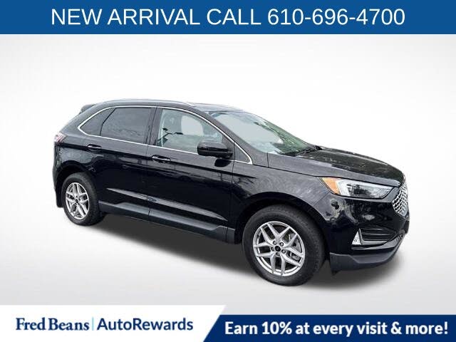 Black Metallic 2023 Ford Edge SUV / Crossover All-Wheel Drive 8-Speed Automatic