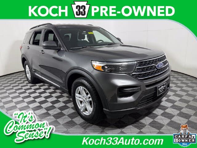 Gray (Magnetic) 2020 Ford Explorer SUV / Crossover All-Wheel Drive Automatic