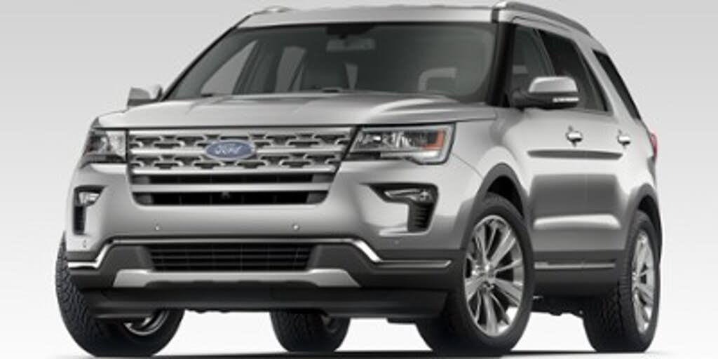 Black 2018 Ford Explorer SUV / Crossover All-Wheel Drive Automatic