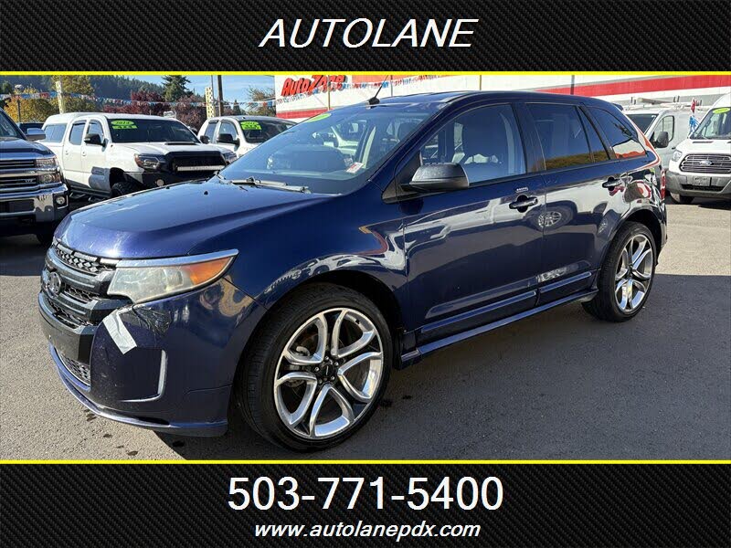 Kona Blue Metallic 2011 Ford Edge SUV / Crossover All-Wheel Drive 6-Speed Automatic