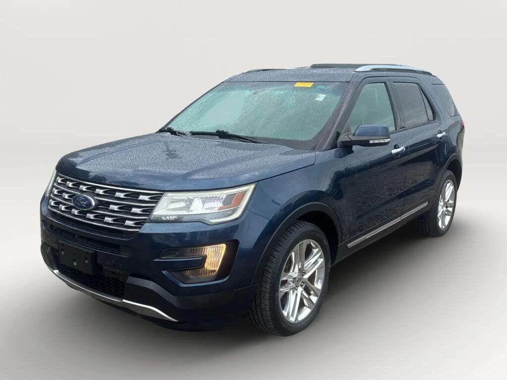 Blue 2016 Ford Explorer SUV / Crossover All-Wheel Drive 6-Speed Automatic