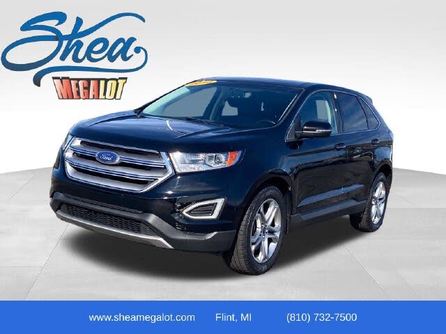 Shadow Black 2016 Ford Edge SUV / Crossover All-Wheel Drive 6-Speed Automatic