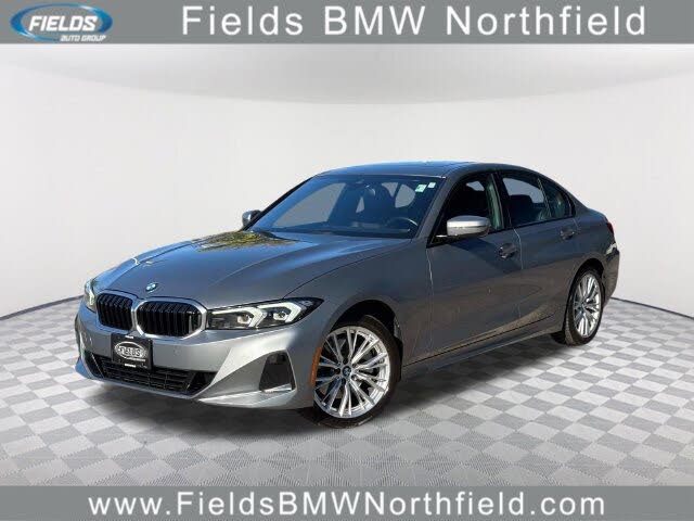 Skyscraper Gray Metallic 2023 BMW 3 Series Sedan All-Wheel Drive 8-Speed Automatic